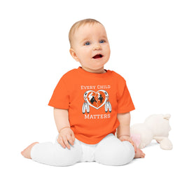 Every Child Matters Baby T-Shirt — Orange Indigenous Awareness Tee