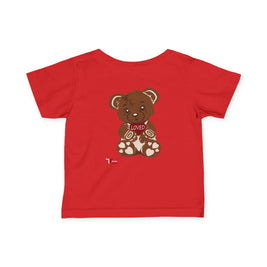 Loved Bear Infant Tee, Cute Baby Tee, Baby Shower Gift, Plush Bear Kids Shirt, Toddler Apparel, Birthday Gift for Baby