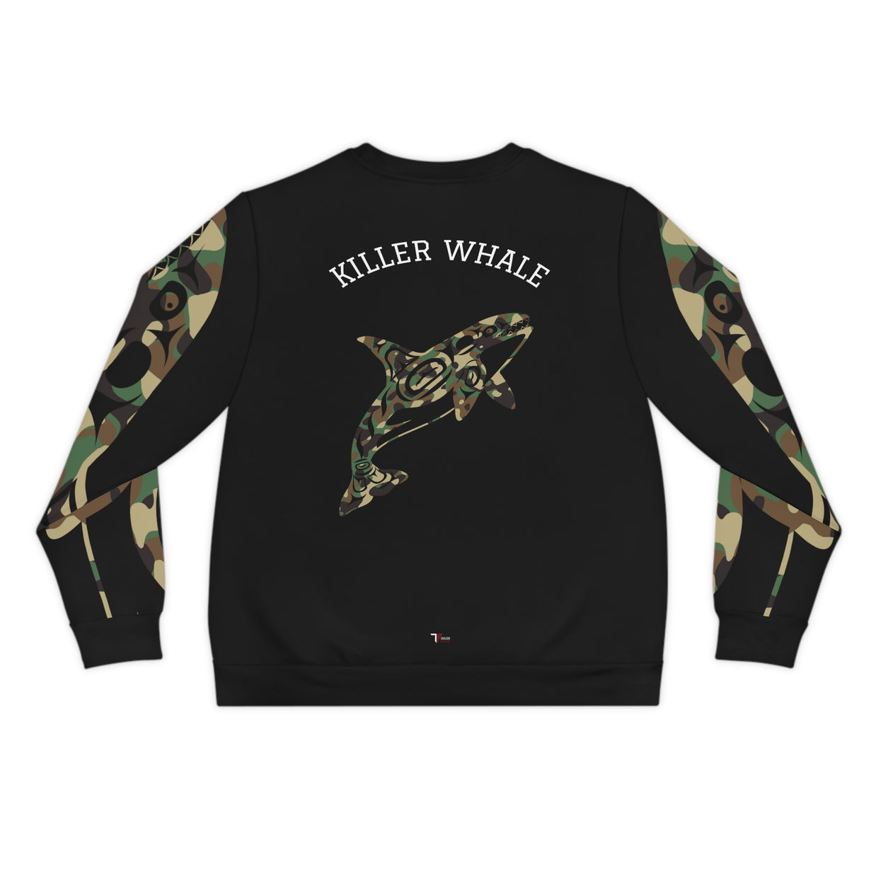 Killer Whale Lightweight Sweatshirt, Cozy Gift for Whale Lovers, Unique Camouflage Crewneck, Eco-Friendly Fashion, Casual Wear for All [...]