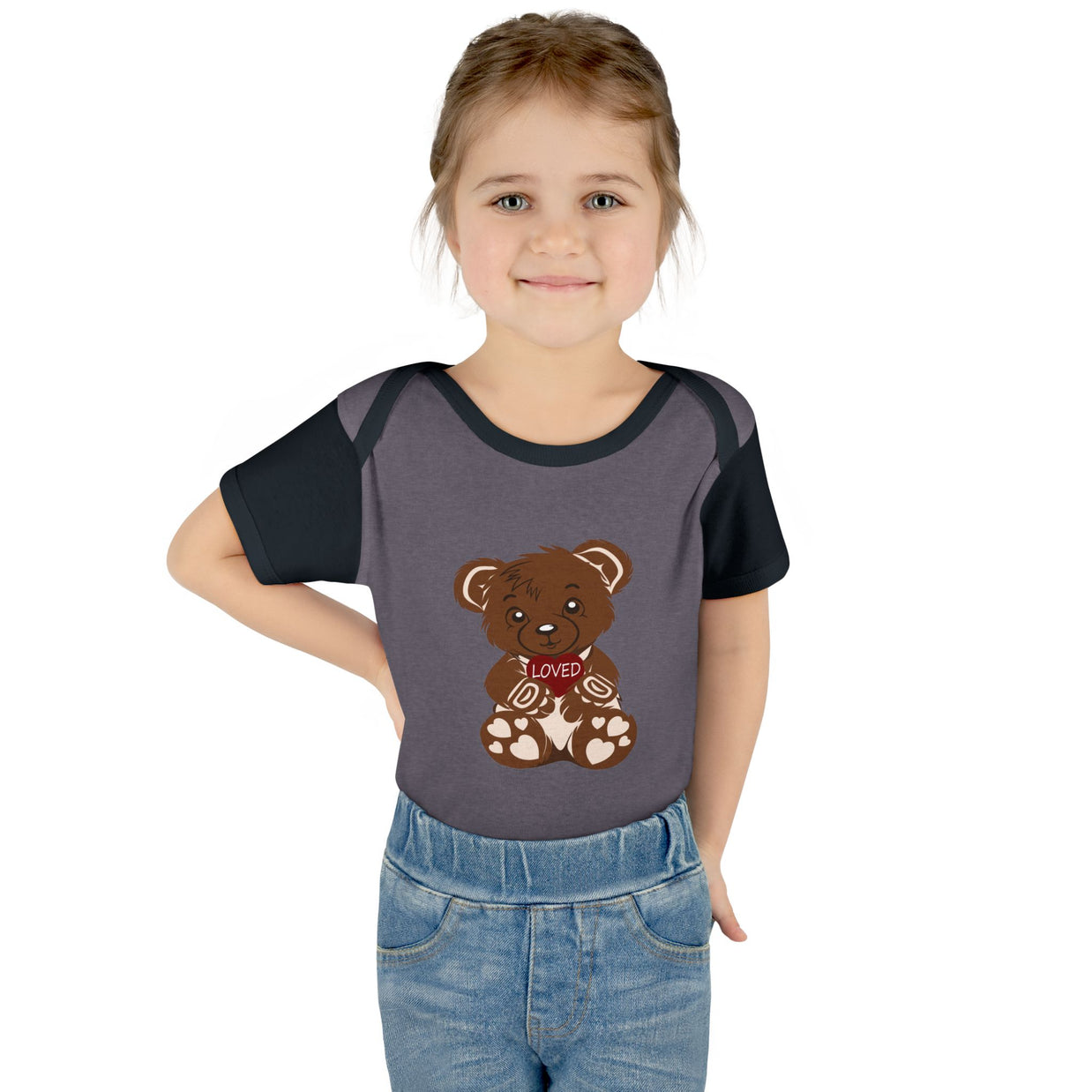 Cute Baby Bodysuit with 