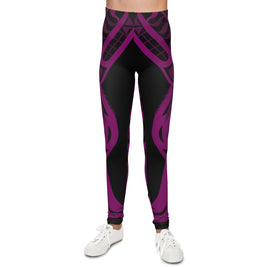 Vibrant Youth Leggings, Trendy Activewear for Kids, Dance, Sports, Halloween Costume, Everyday Style, Gift for Young Athletes