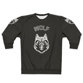 Wolf Graphic Unisex Sweatshirt - Cozy Wild Spirit Wear, Perfect Gift for Animal Lovers, Nature Enthusiasts, and Casual Outfits