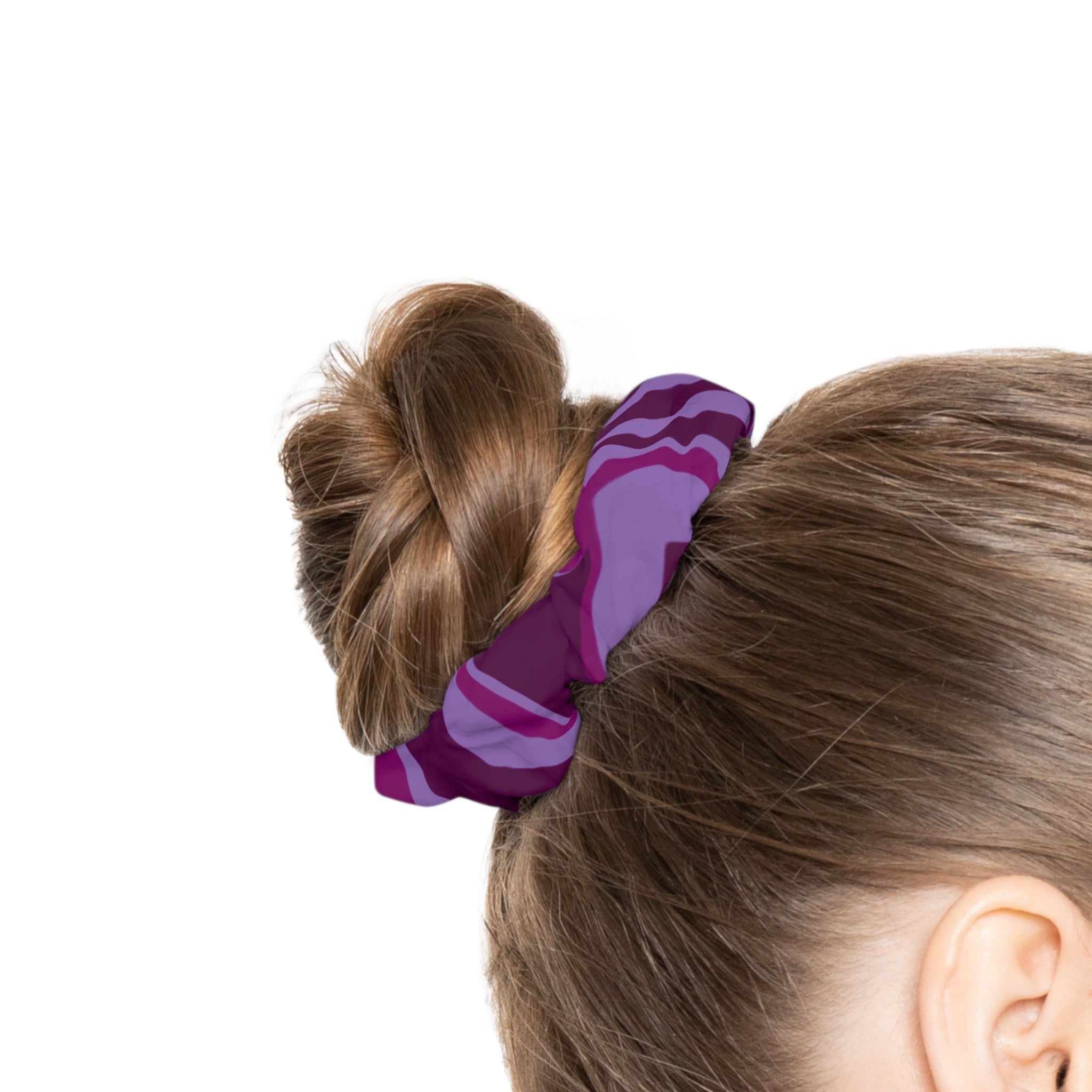 Tie-Dye Scrunchie Hair Accessory for Stylish Updos, Trendy Hair Tie for Everyday Wear, Perfect for Festival Season