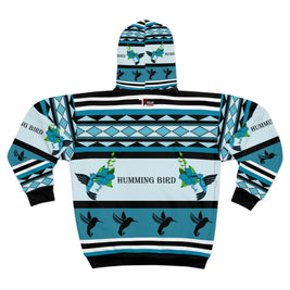 Hummingbird Pattern Unisex Zip Hoodie, Colorful Casual Wear for Nature Lovers, Unique Gift for Bird Enthusiasts, Spring Fashion, Cozy [...]