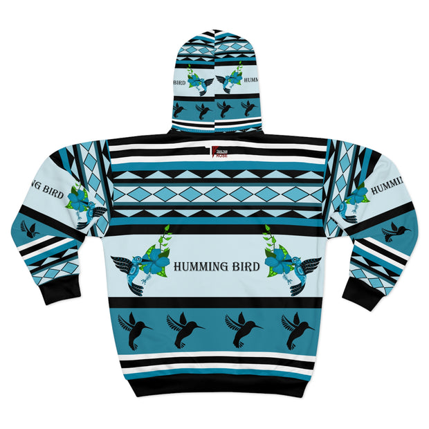 Hummingbird Pattern Unisex Zip Hoodie, Colorful Casual Wear for Nature Lovers, Unique Gift for Bird Enthusiasts, Spring Fashion, Cozy [...]