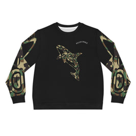 Killer Whale Lightweight Sweatshirt, Cozy Gift for Whale Lovers, Unique Camouflage Crewneck, Eco-Friendly Fashion, Casual Wear for All [...]