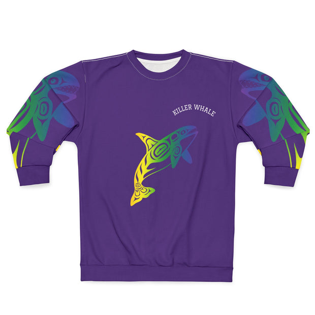 Killer Whale Graphic Sweatshirt, Eco-Friendly Unisex Sweatshirt, Coastal Vibes Apparel, Unique Gift for Nature Lovers, Casual Wear for [...]