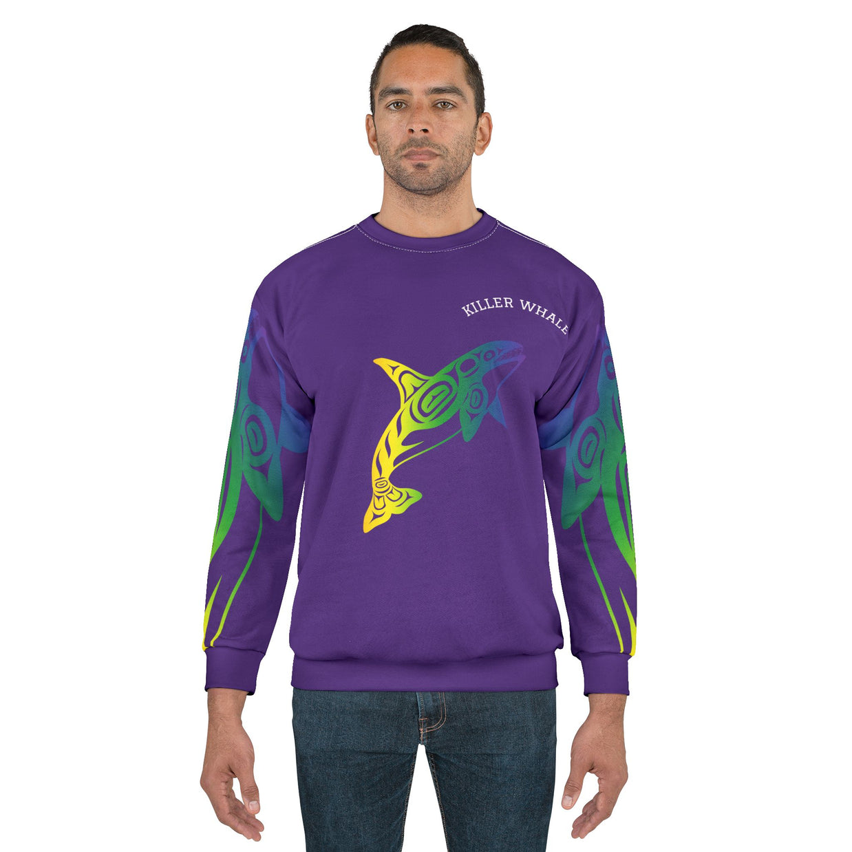 Killer Whale Graphic Sweatshirt, Eco-Friendly Unisex Sweatshirt, Coastal Vibes Apparel, Unique Gift for Nature Lovers, Casual Wear for [...]