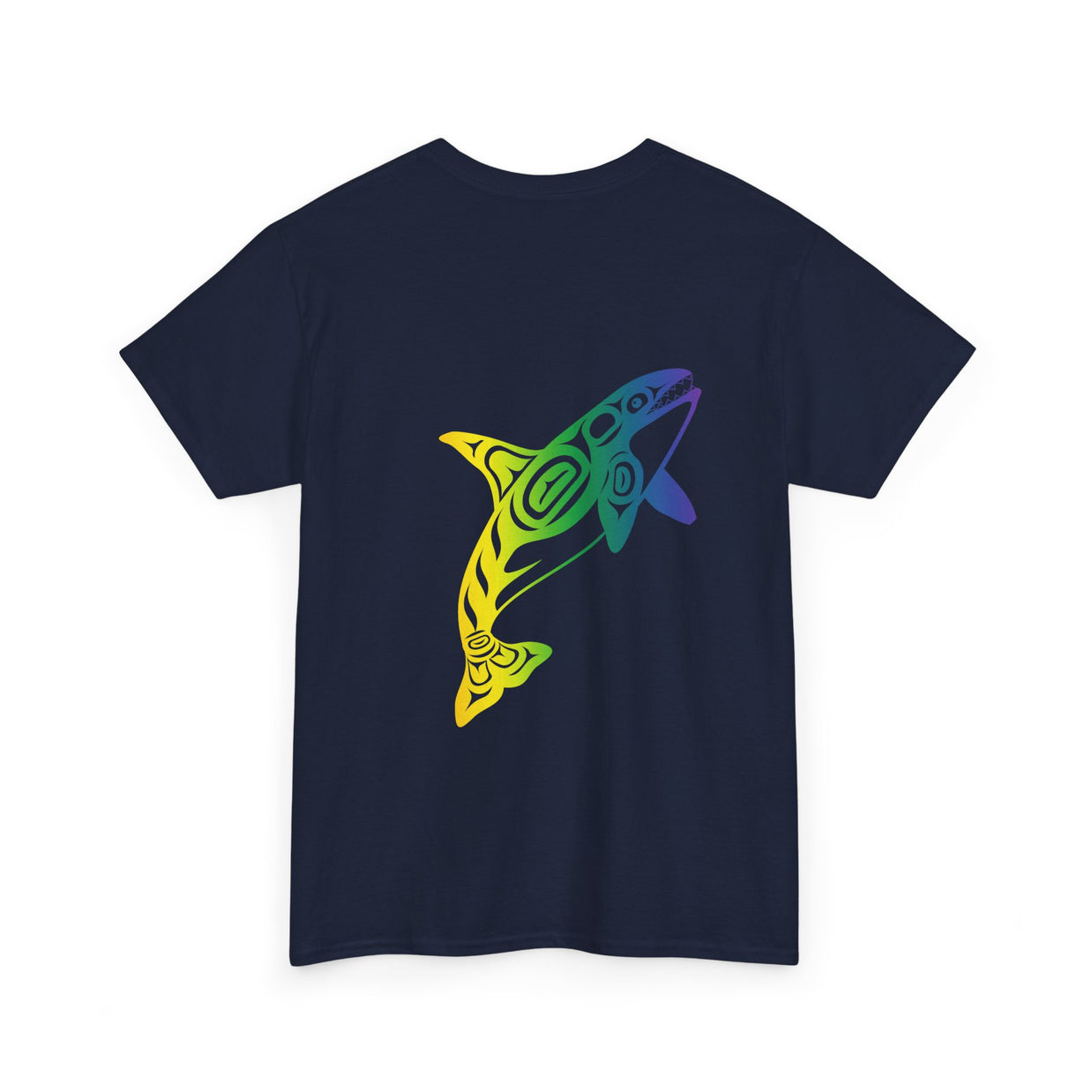 Colorful Shark Graphic Tee, Beachwear, Ocean Lover Gift, Summer Vacation Shirt, Unisex Cotton Tee, Unique Casual Wear