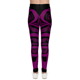 Vibrant Youth Leggings, Trendy Activewear for Kids, Dance, Sports, Halloween Costume, Everyday Style, Gift for Young Athletes