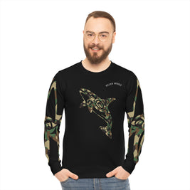 Killer Whale Lightweight Sweatshirt, Cozy Gift for Whale Lovers, Unique Camouflage Crewneck, Eco-Friendly Fashion, Casual Wear for All [...]