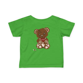 Loved Bear Infant Tee, Cute Baby Tee, Baby Shower Gift, Plush Bear Kids Shirt, Toddler Apparel, Birthday Gift for Baby